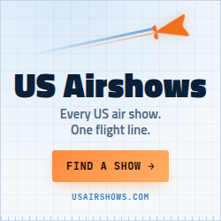 US Airshows 250×250 light banner